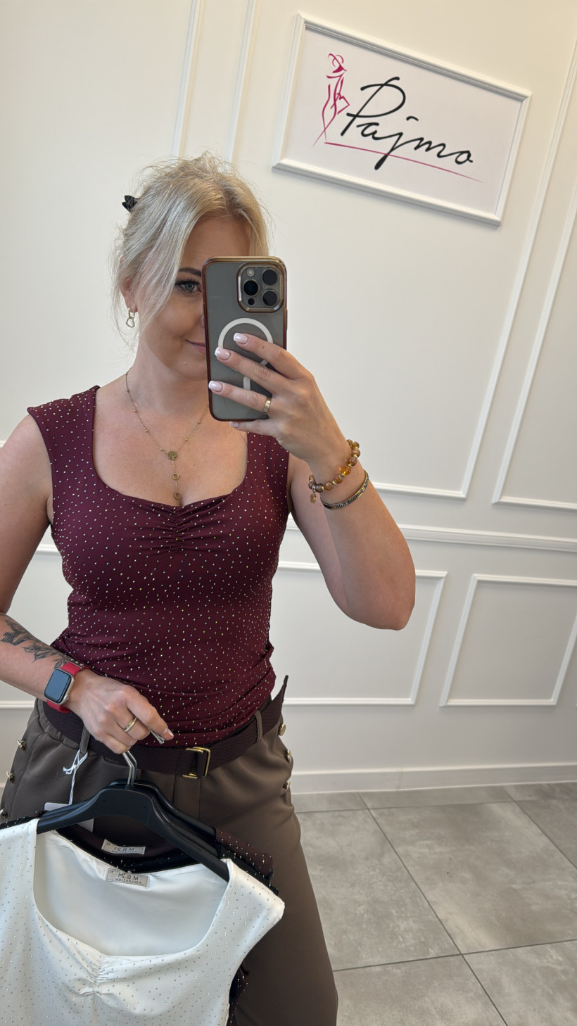 Bluzka diamenciki 14044