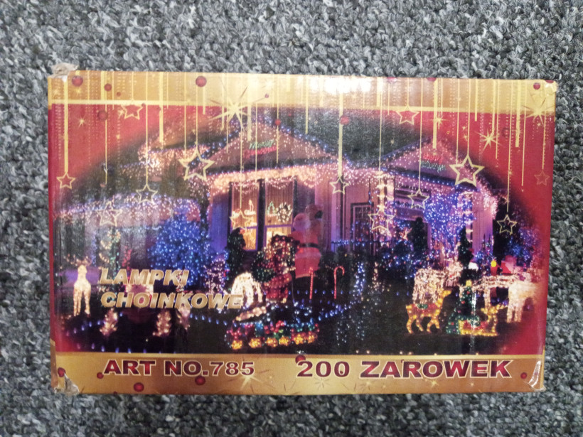Lampki 200 żarówek art 785