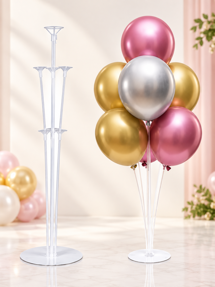Stojak na balony 70 cm 7 uchwytów