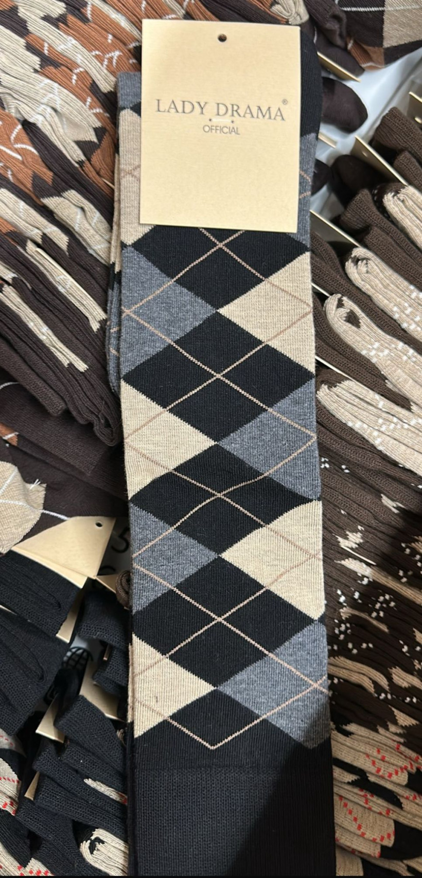 PODKOLANÓWKI ROMBY LADY DRAMA