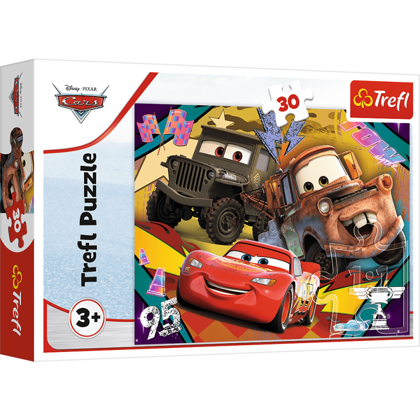 Puzzle trefl cars 30 elementów