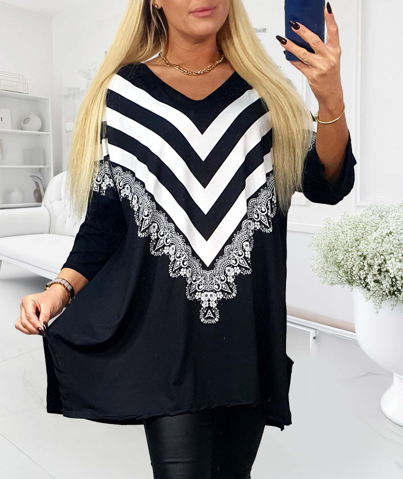 Tunika Plus Size BILLI KORONKA