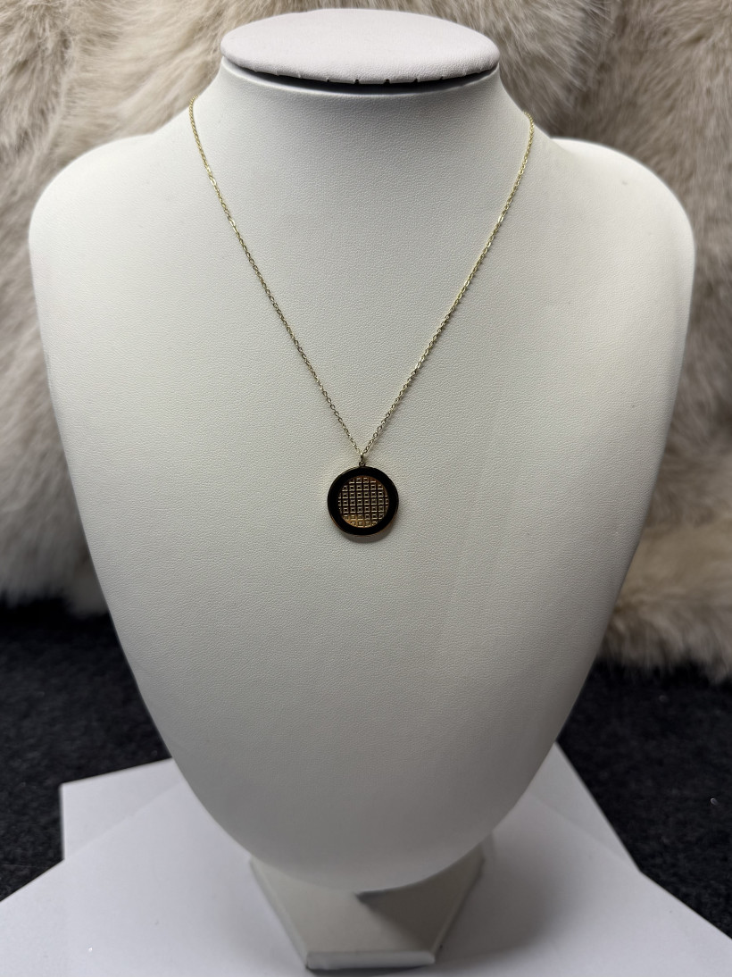 Naszyjnik elegancki stal nierdzewna