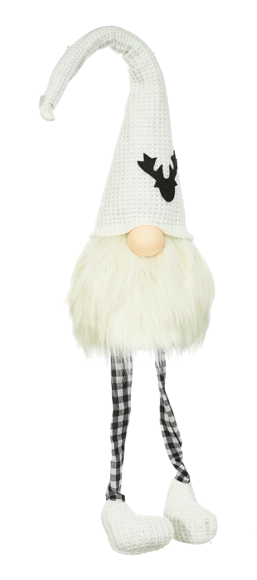 Skrzat z czarnym reniferem Lucjan 50cm 