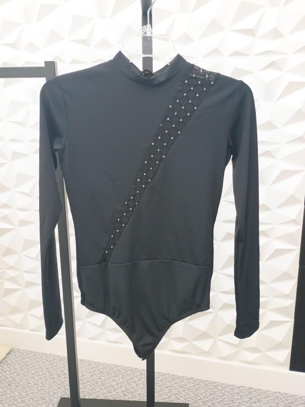 Body siatka cyrkonie czarne