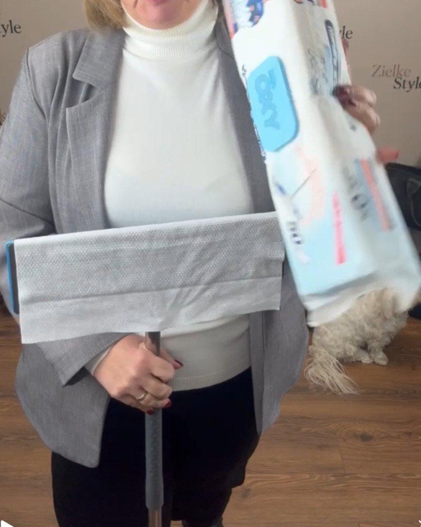 Mop + chusteczki 50 sztuk - 13647