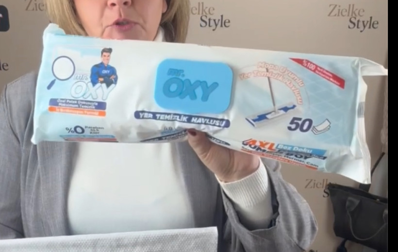 Chusteczki do mopa 50 sztuk - 13648