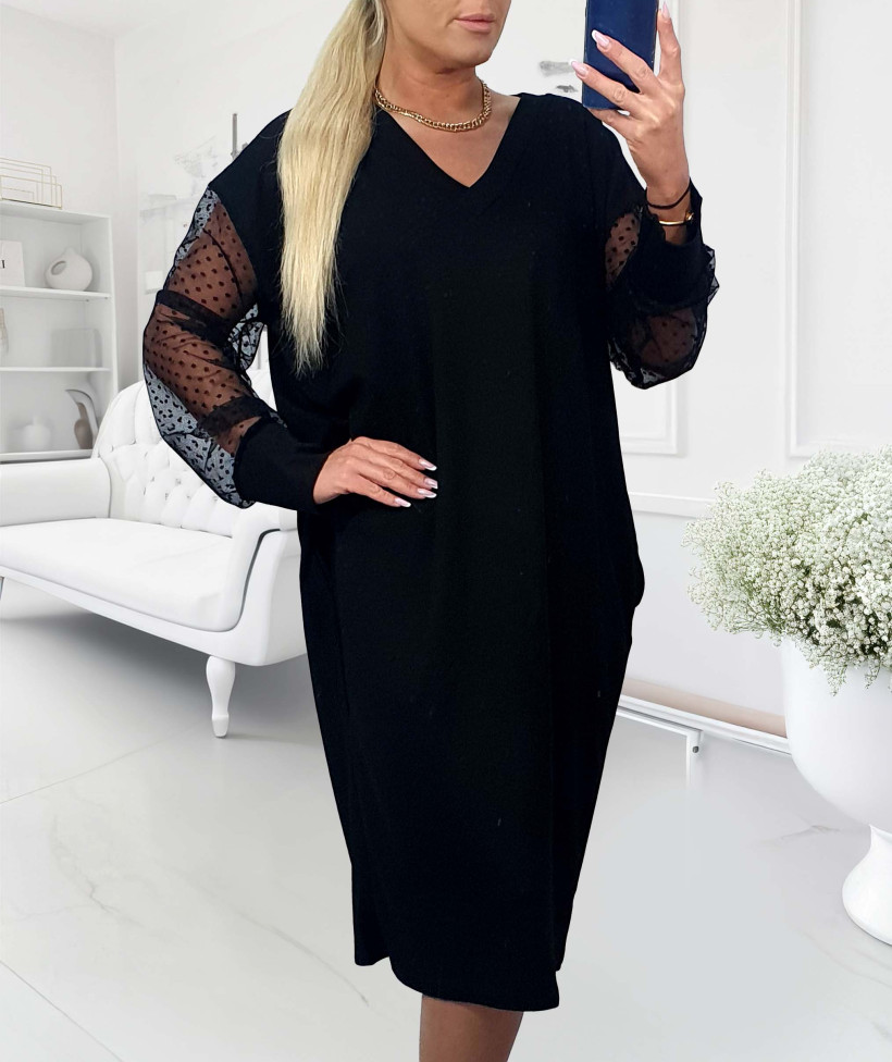 Elegancka sukienka damska Plus Size