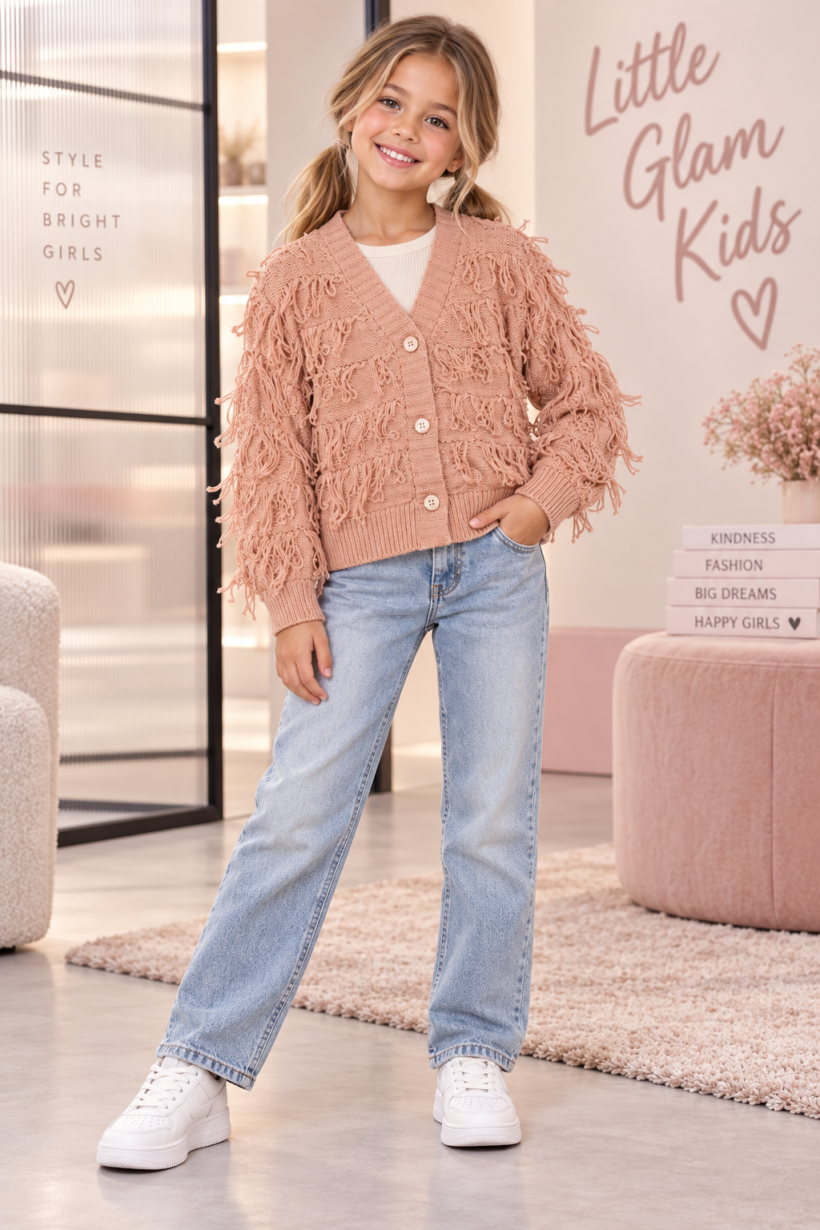 W Sweter MOP - RÓŻ