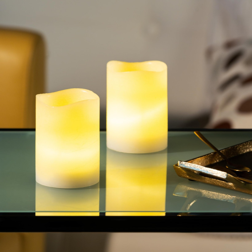 Zestaw 8 świec ledowych na baterie