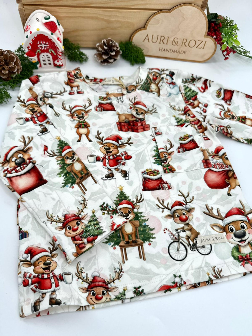 BLUZKA RENIFERY AURI&ROZI