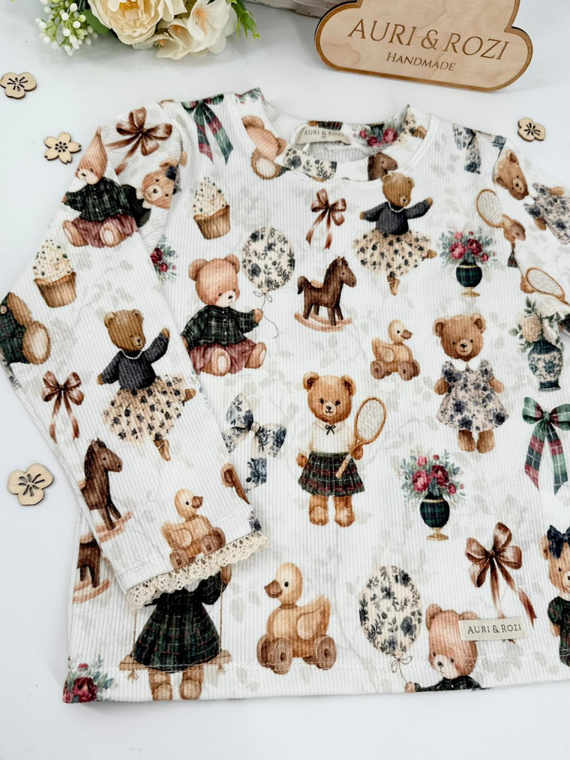 BLUZKA MISIE PRĄŻEK  AURI&ROZI