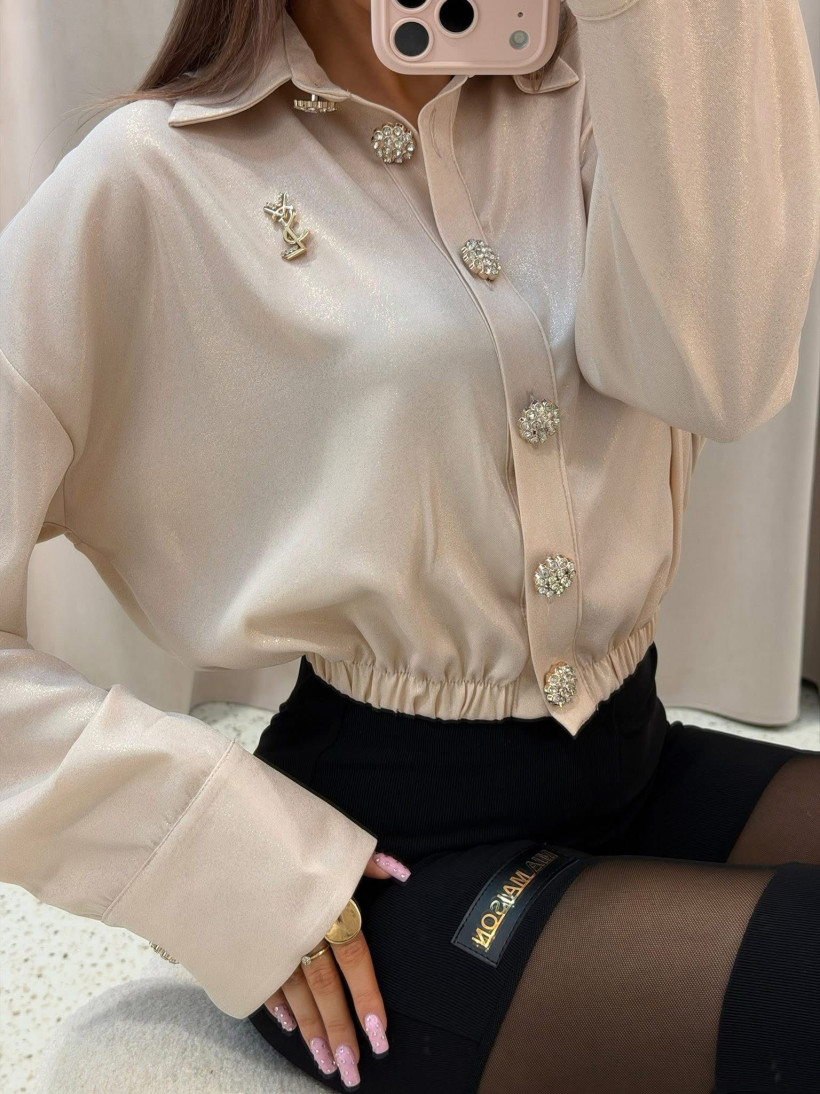 Koszula Mia Maison szampańska