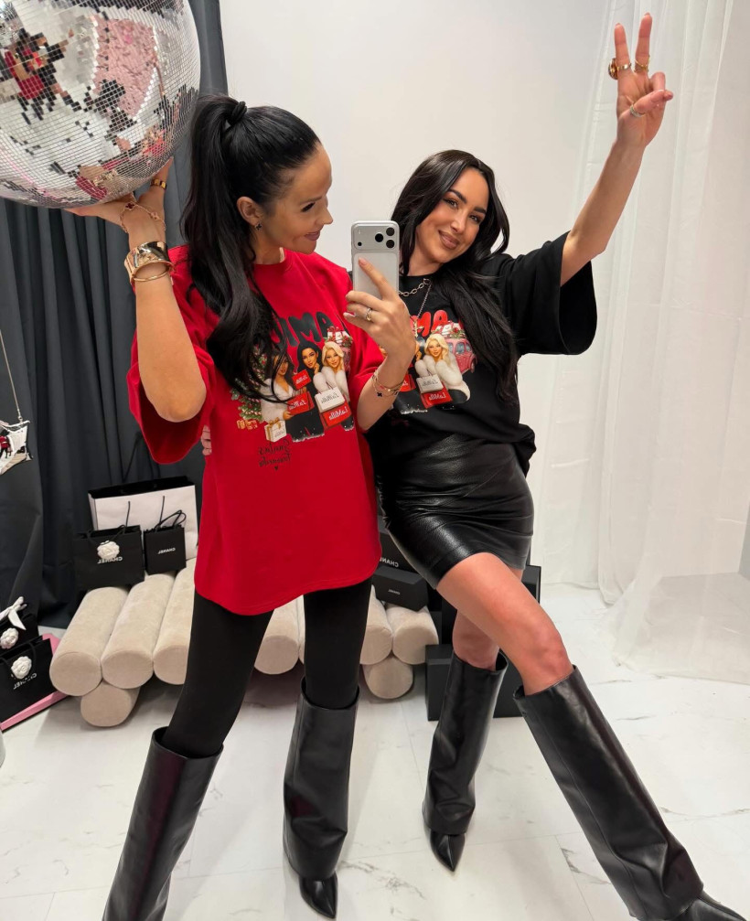 Koszulki świąteczne Lamilla Czerwone