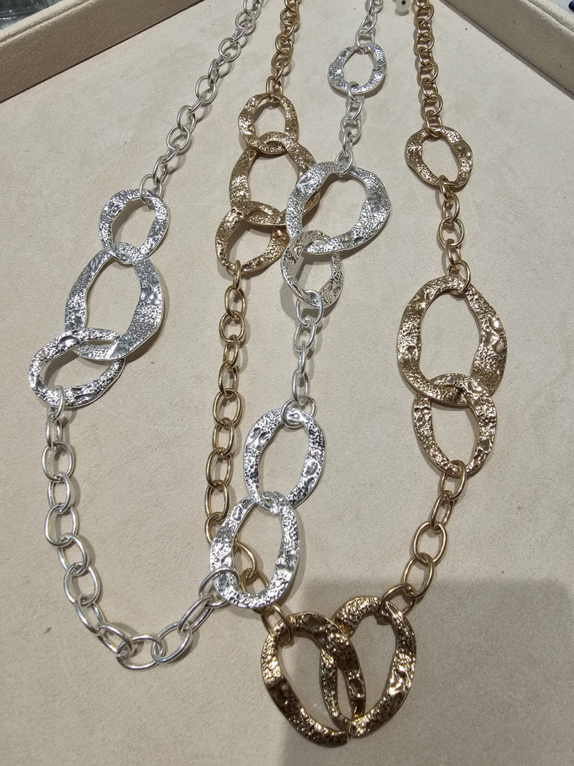 Naszyjnik Sire młotkowany