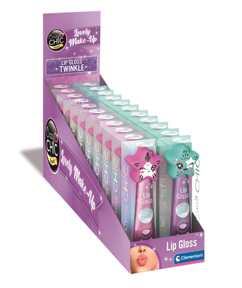 CLE Crazy Chic błyszczyk w kulce 18186 Clementoni