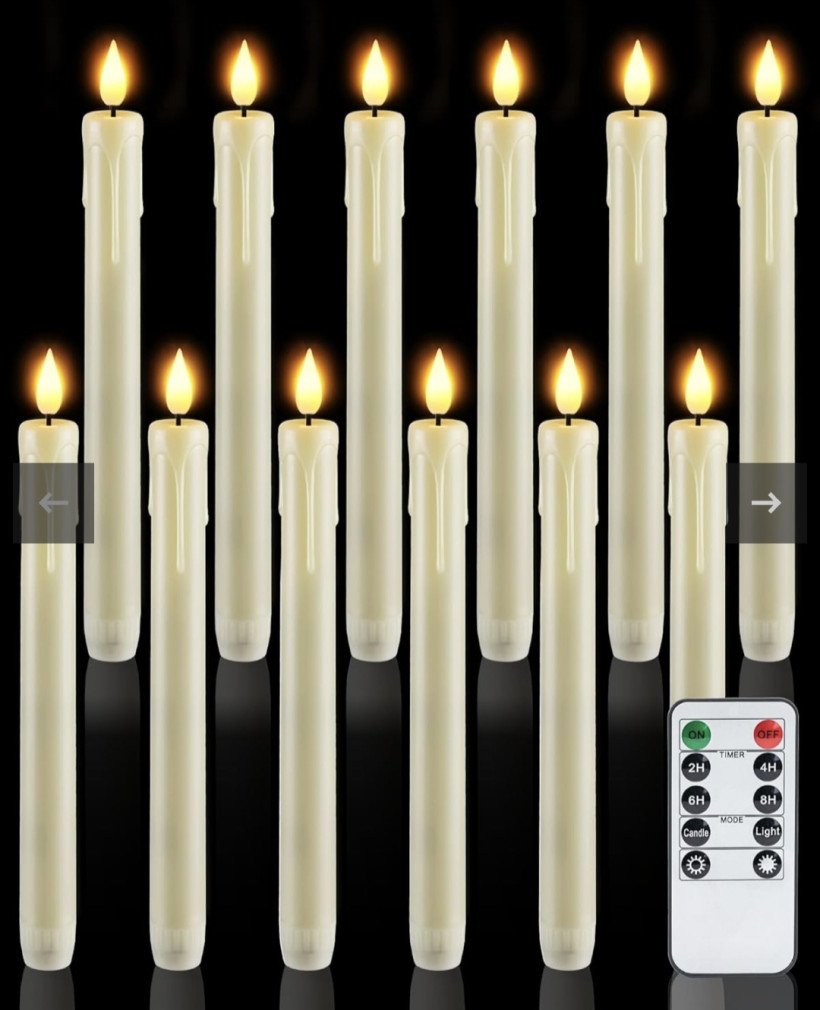 G12 Homemory Zestaw 6 świec LED