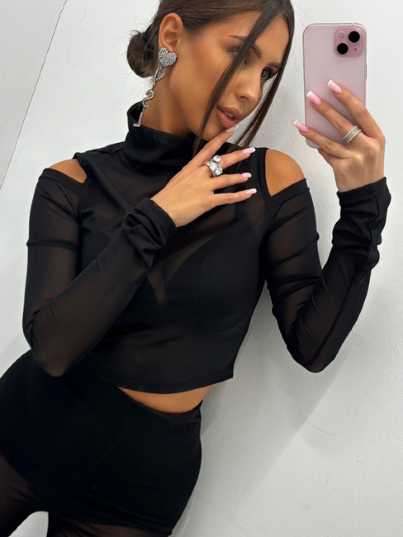 EM GOLF SIATKA Z WYCIĘCIAMI NA RAMIONACH