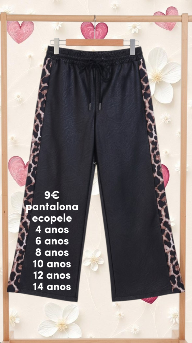 1082 PANTALONA ECOPELE MENINA