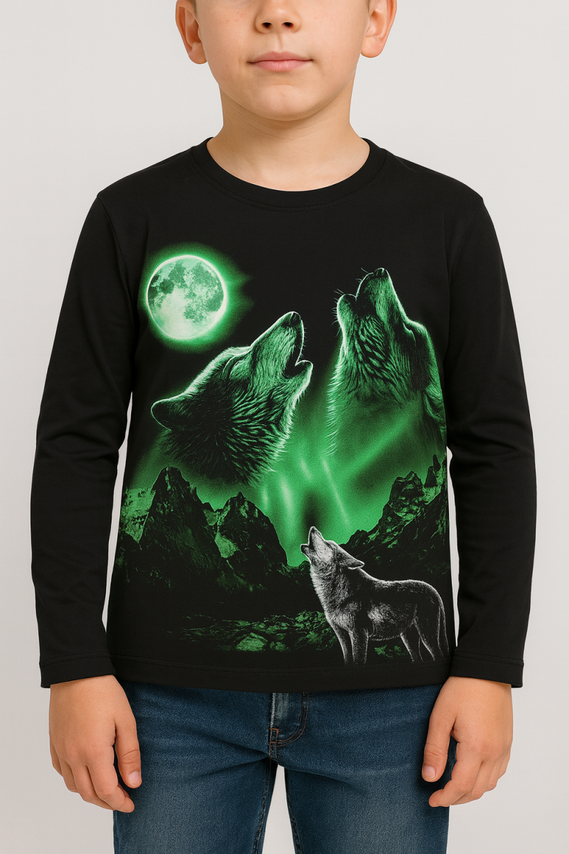 Bluzka 3D Świecąca