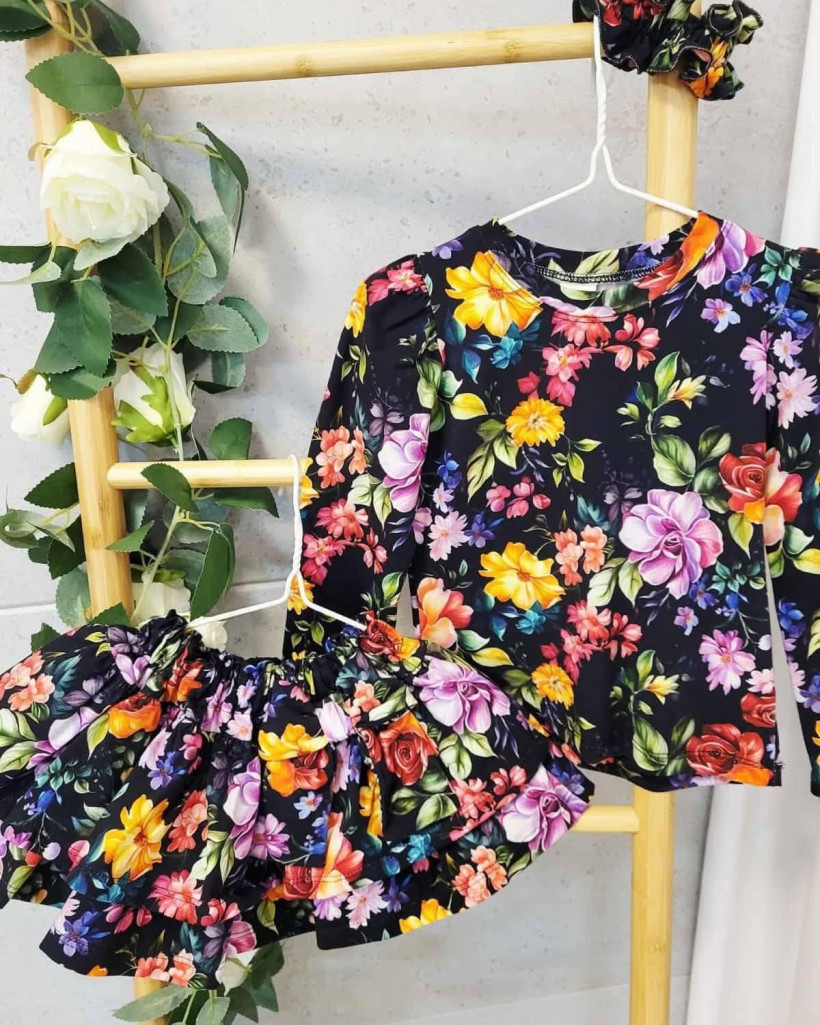 Body/bluzka kolorowe kwiaty Haydi 