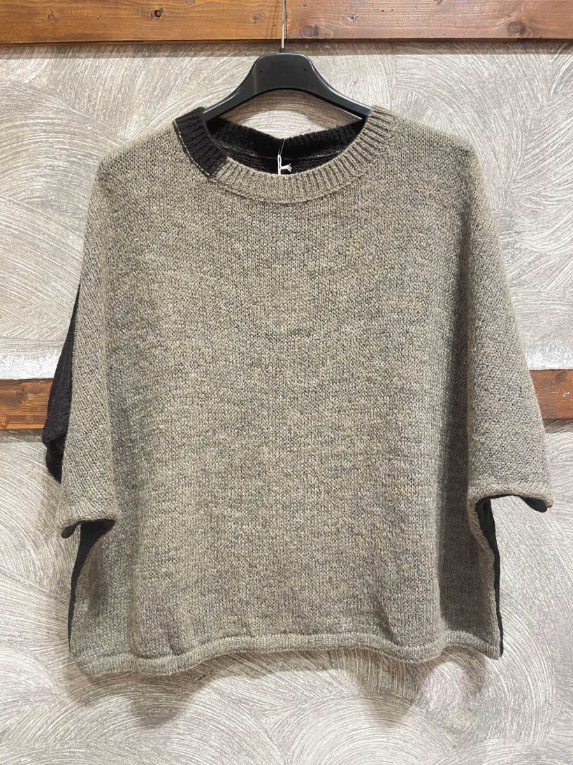 1 ARTICLE ACHETE, LE 2E A -50% Pull bicolore TU 36/46