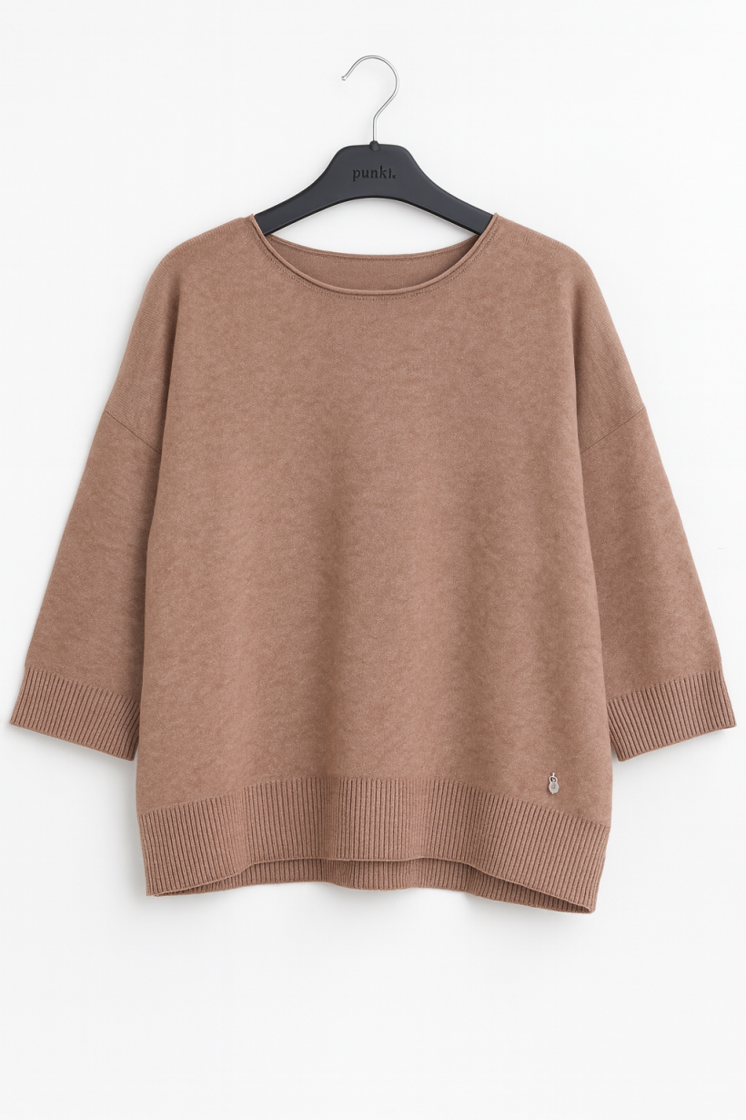 Sweter brązowy 1579