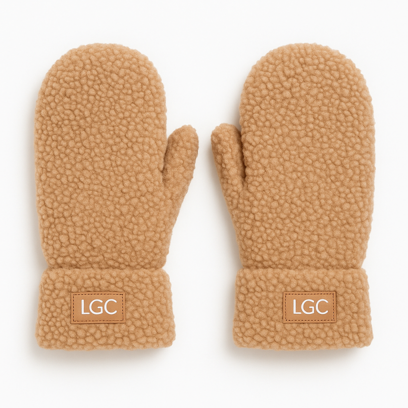 Rękawiczki bez palców brązowe 4989