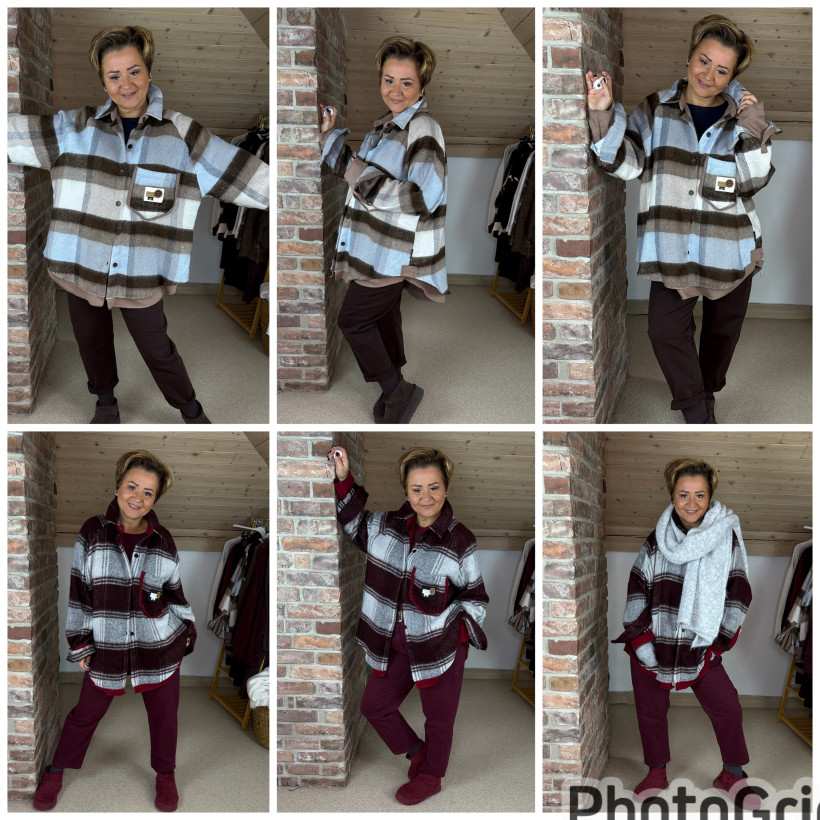 Bluzo koszula gruba Miss City 