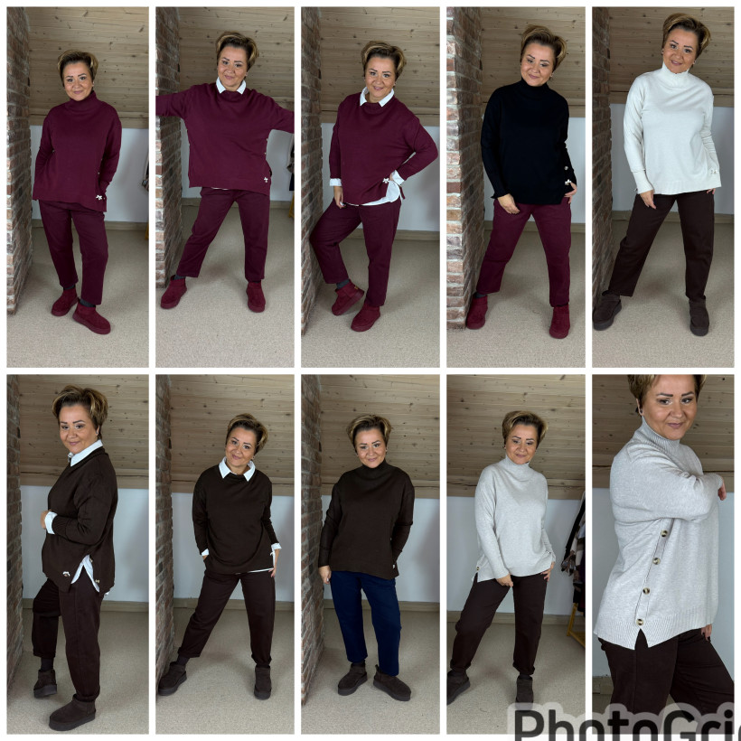 Sweterek polgolf Blueotre