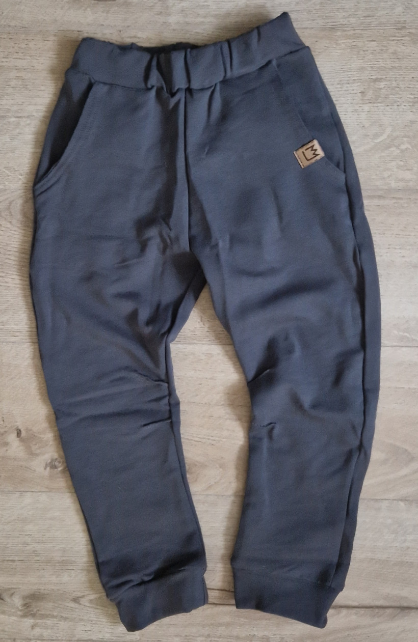 SPODNIE OCIEPLANE SZARE MIMI