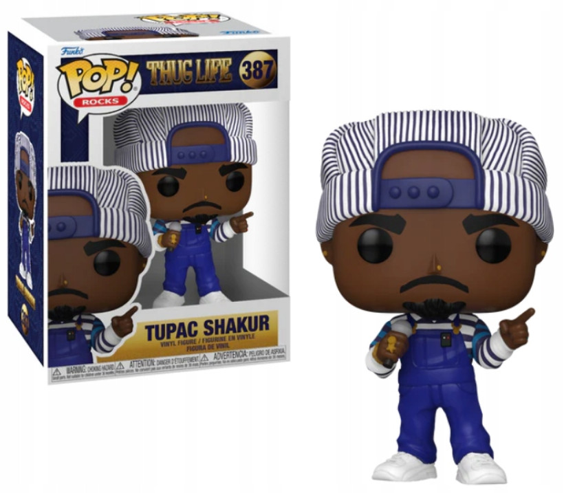 Funko Pop! MUSIC Rocks 387 Tupac 90's Shakur Figurka
