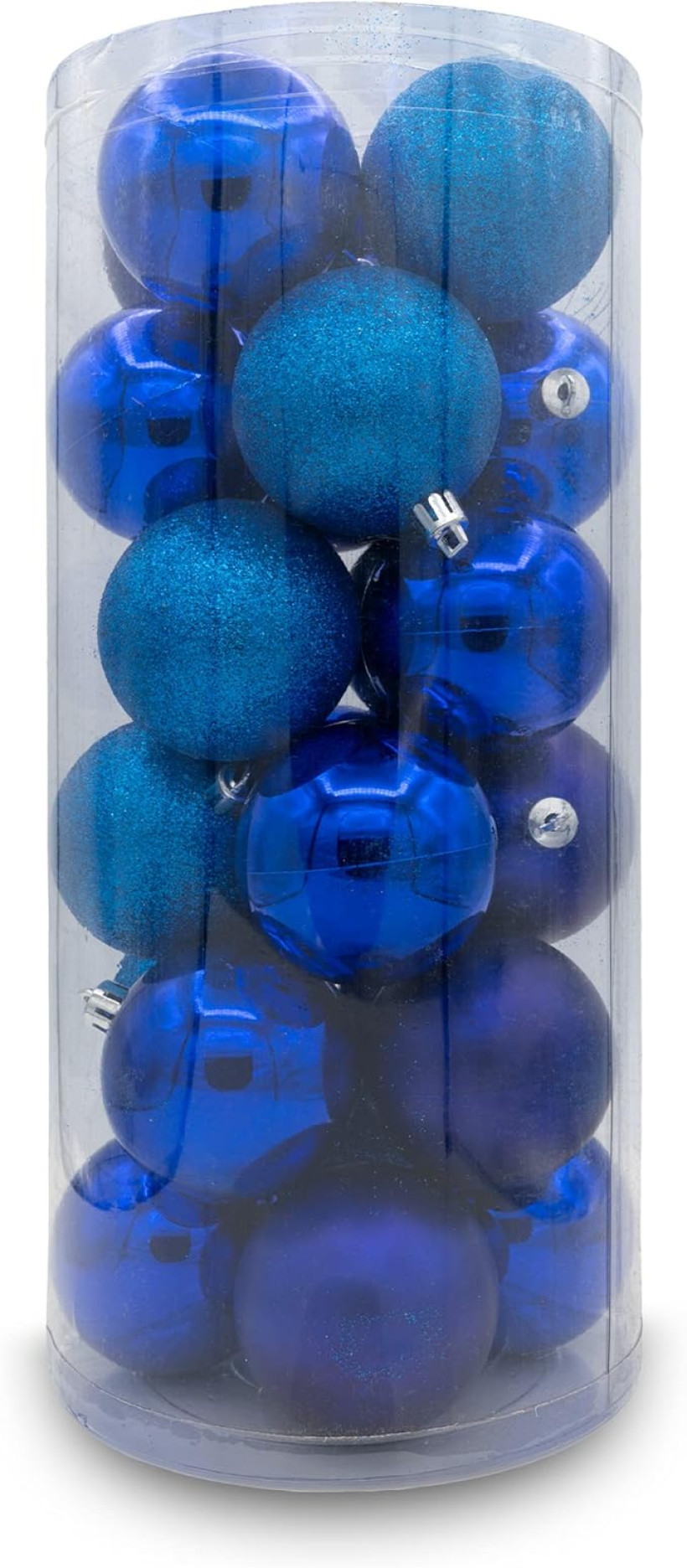 Ozdoby świąteczne - Dekoracje choinkowe - 24 Niebieskie