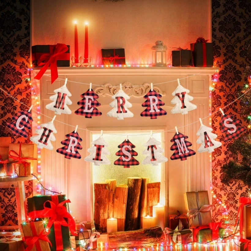 GIRLANDA CHOINKOWA ŚWIĄTECZNA ŁAŃCUCH CHOINKI 2,6m