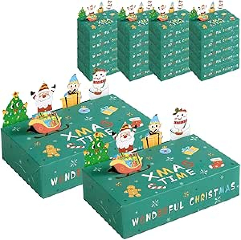 Pudełka na świąteczne Cukierki 15 szt.