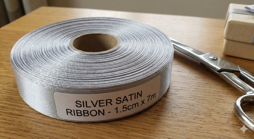 Wstążka satynowa 1,5cm x 7m