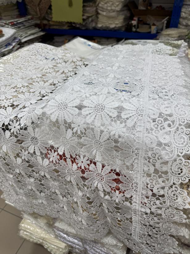 Bieżnik koronkowy 60/120 - 633 - biały