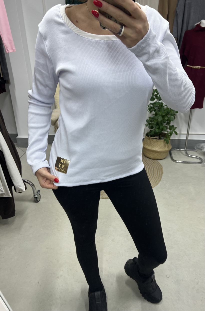 Bluzka prążek Megi l/xl