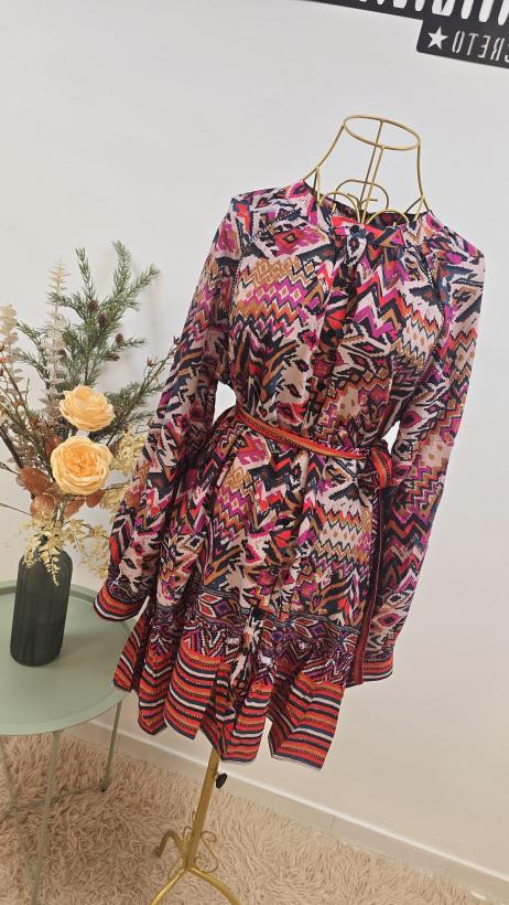 1183 VESTIDO ESTAMPADO