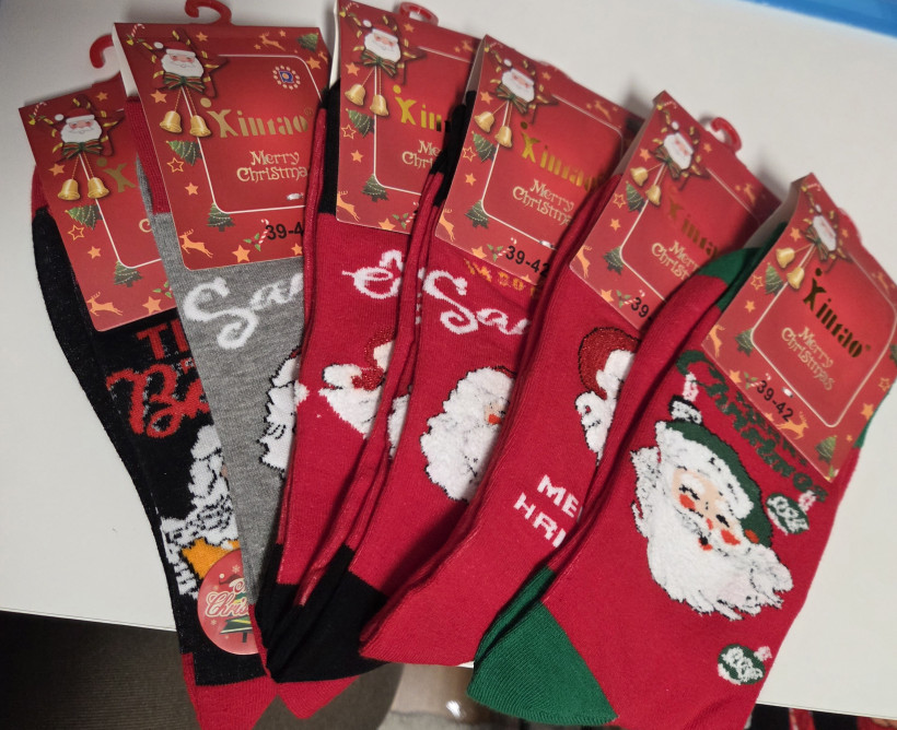 Skarpetki świąteczne męskie Xintao