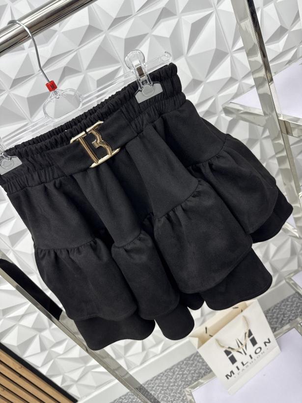 Spódnico spodenki czarne z besquar