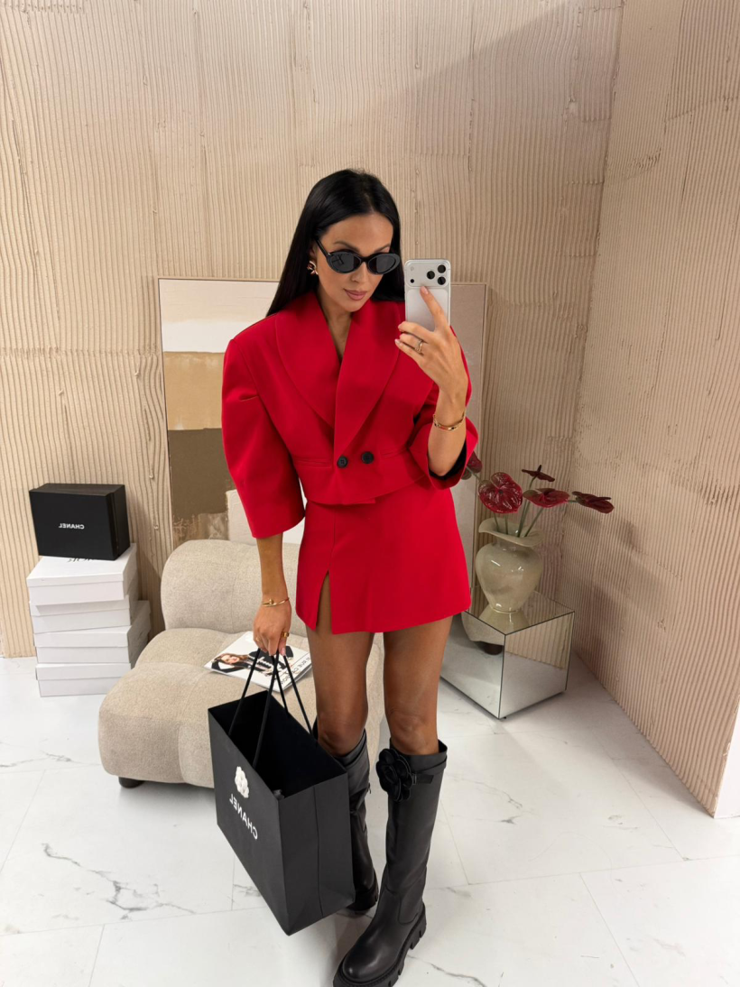 Spódnica - spodenki La Milla czerwone