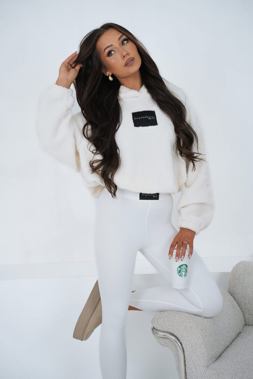 Bluza By Mia Teddy Cozy  ecru 