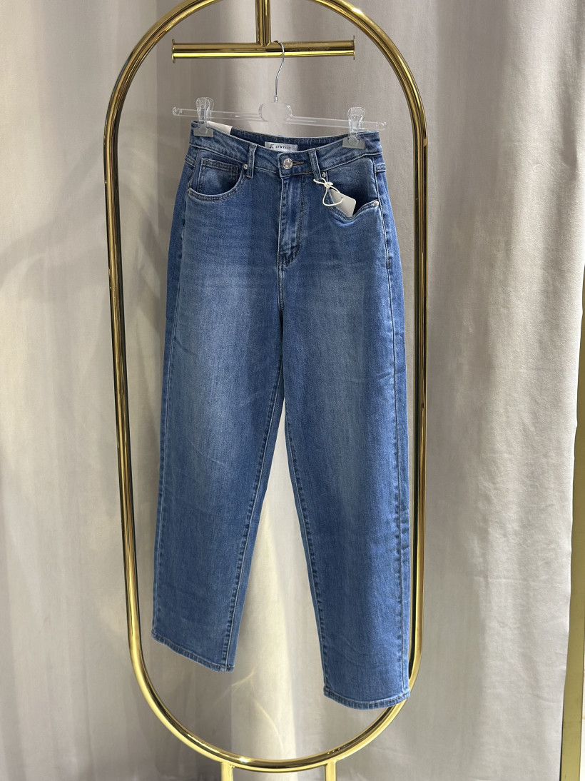 JE SPODNIE JEANS JASNE BALOON