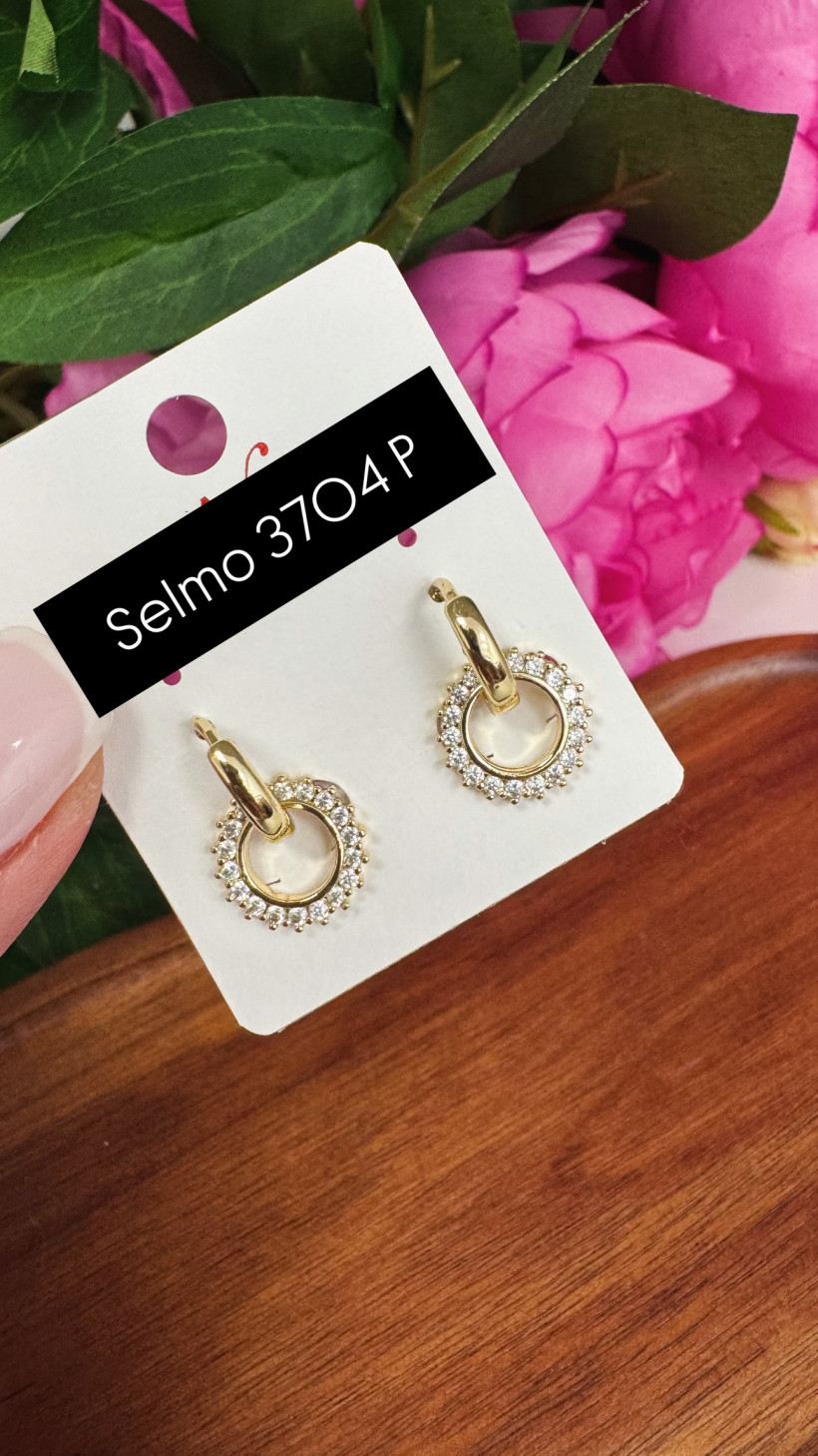 Kolczyki kółka 13704 P