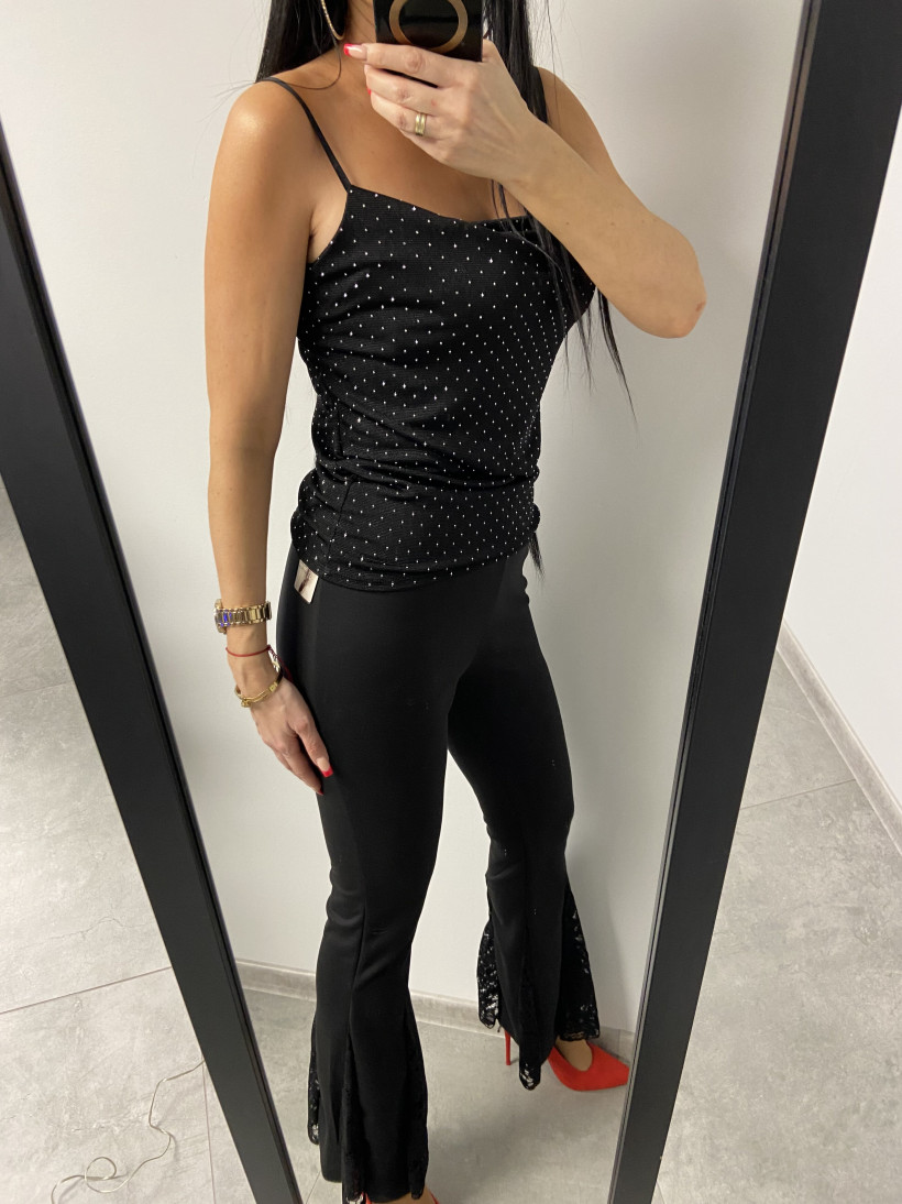 Bluzka 551 na ramiączka bling bling