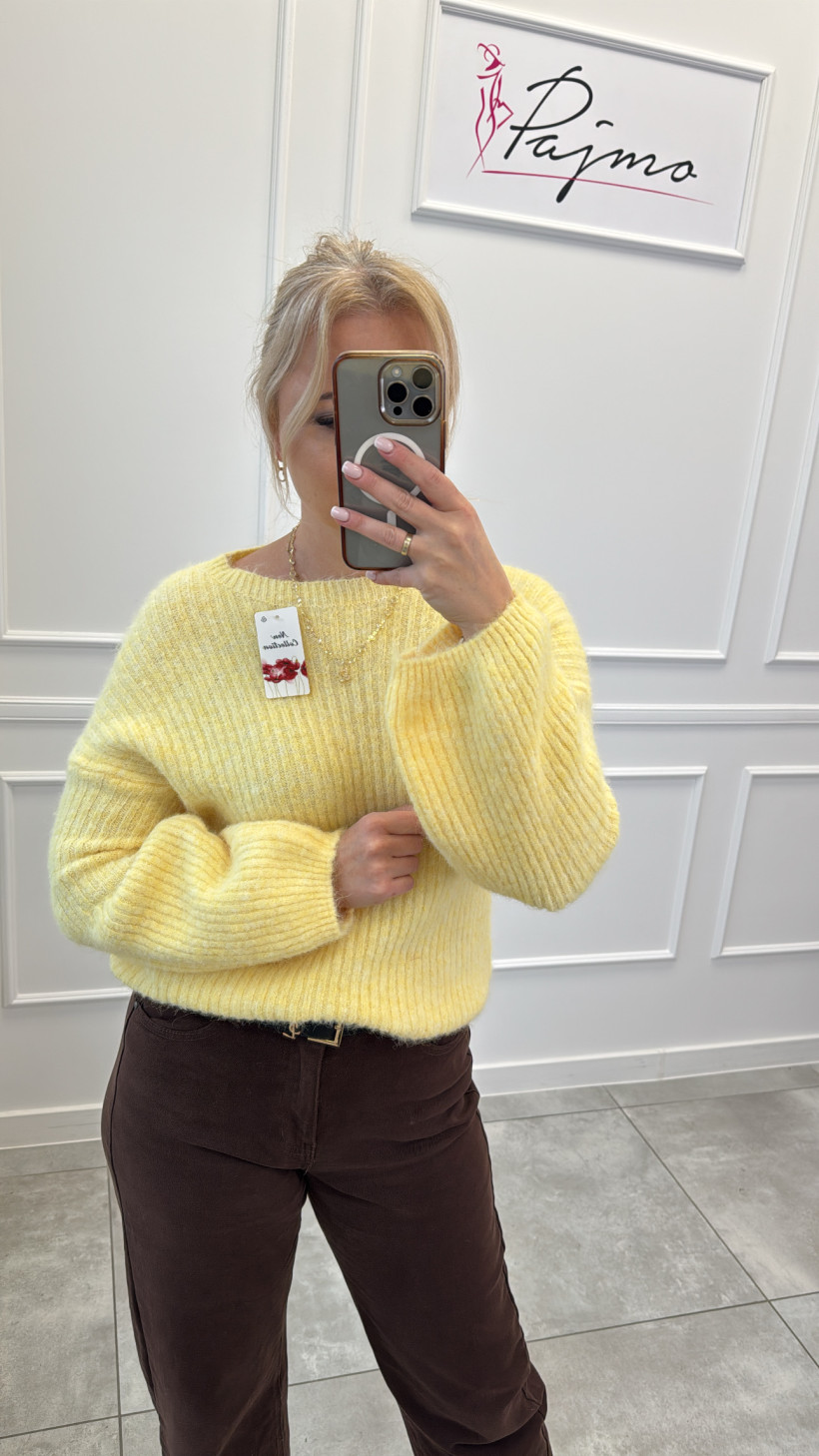 Sweter dzwonek moher 14089