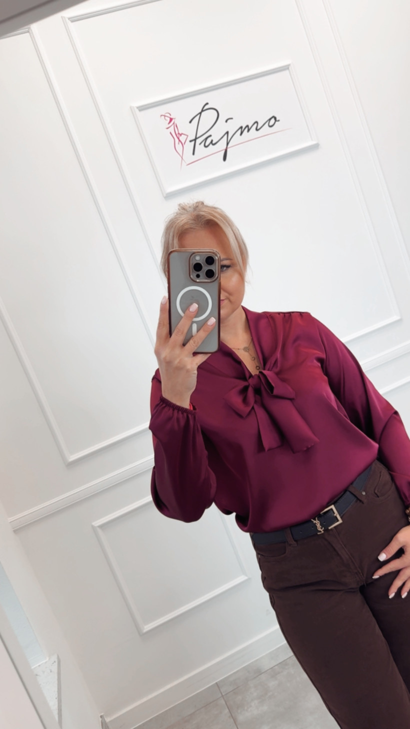 Koszula z wiązaniem polski producent 14087