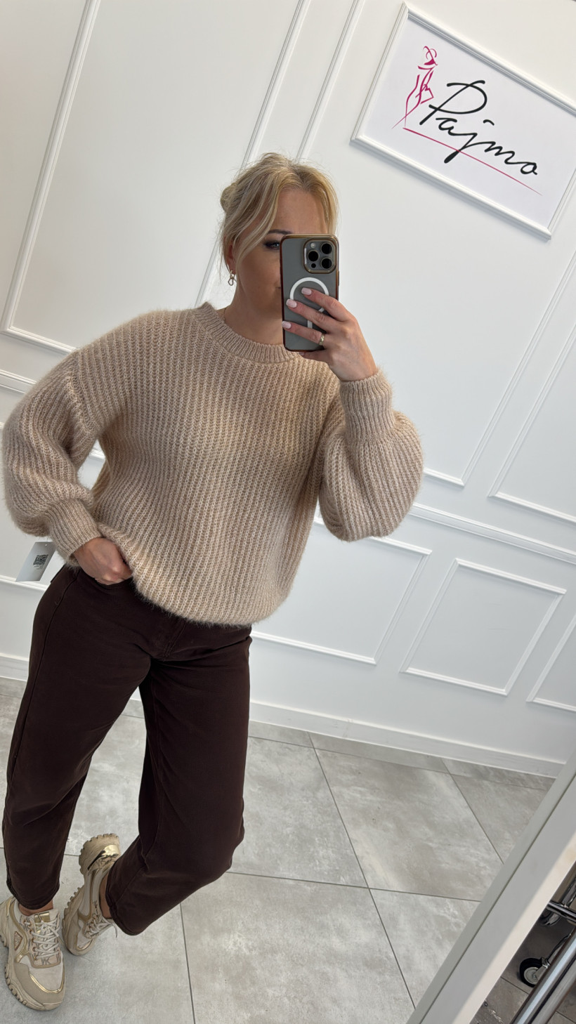 Sweter dzwonek moher 14091