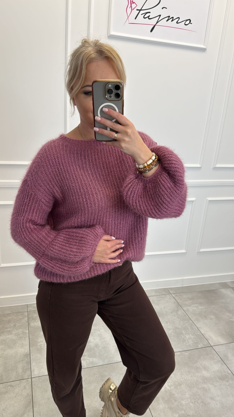 Sweter dzwonek moher 14090